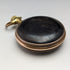 Circa 1900 Antique Paul Hemmeler Pocket Watch Gold Filled & Gunmetal Case Crystal Back Good Working Condition